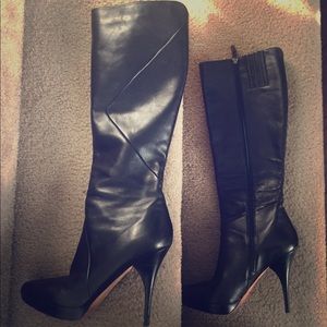 Leather boots, made in Italy